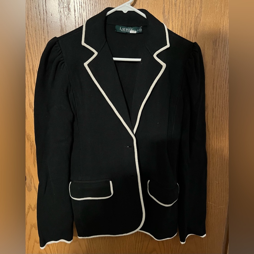 Lauren Ralph Lauren Black Blazer